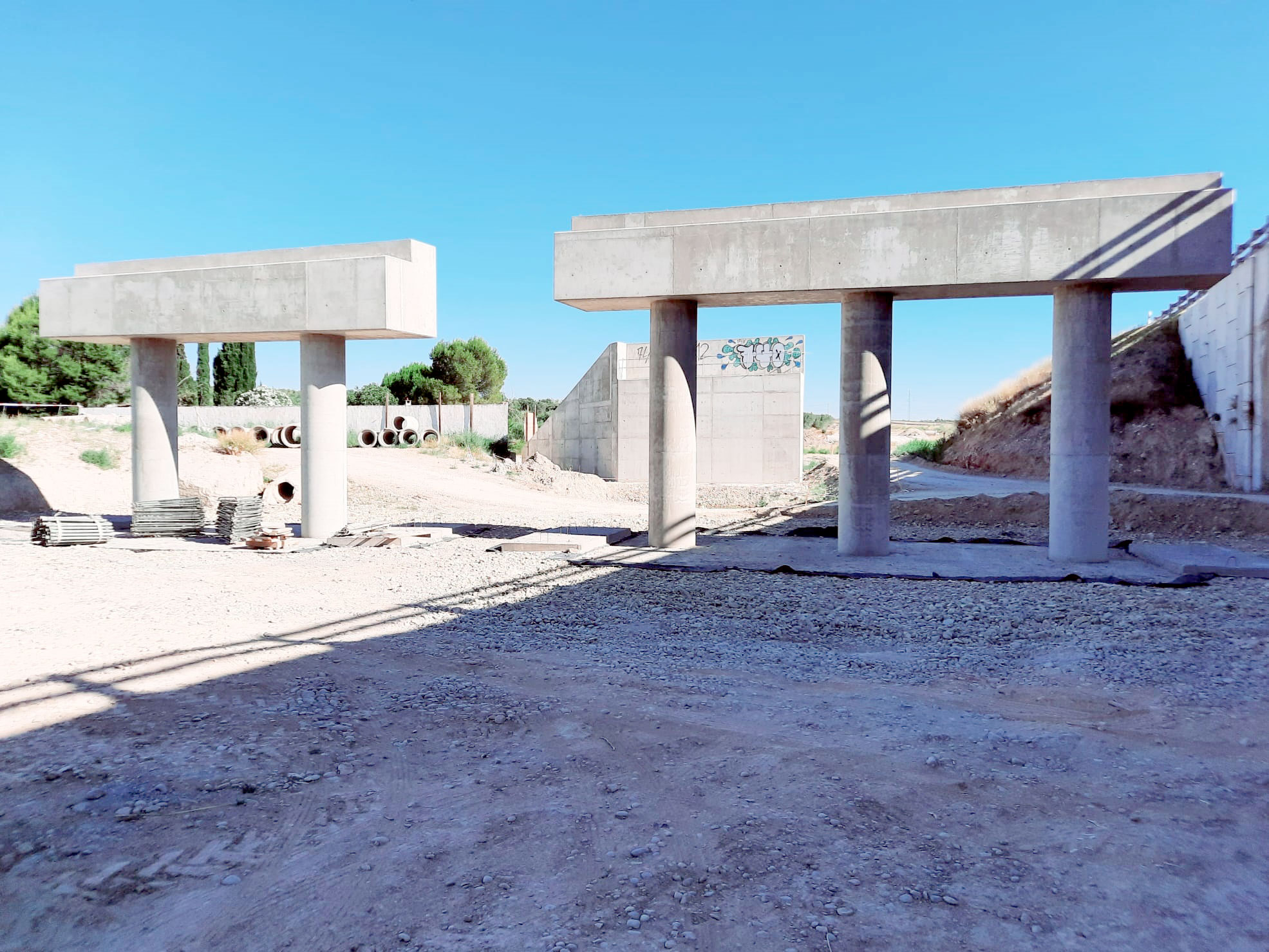 Estructuras y drenajes  A-68 Tramo: El Burgo de Ebro-Fuentes de Ebro